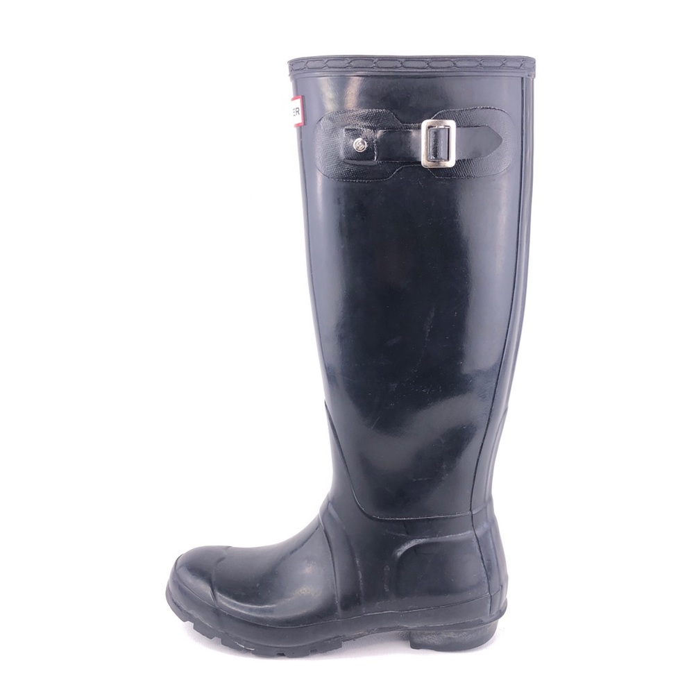 Hunter Original Gloss Tall Rubber Rain Boots 6